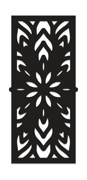 Laser Cut Wall Panel SVG design