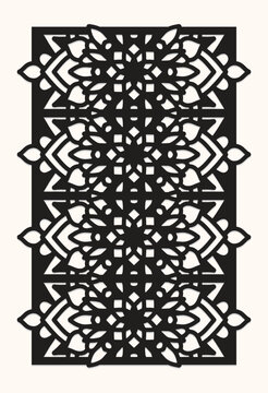 Laser Cut Wall Panel SVG design