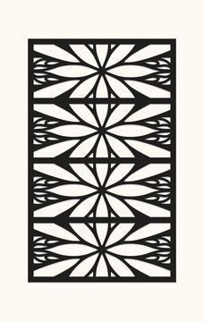 Laser Cut Wall Panel SVG design