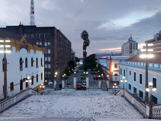 Porto alegre view from Casilica das Dores 