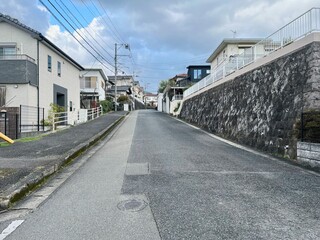 Fototapeta na wymiar 日本の住宅街