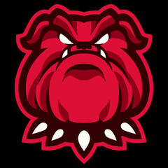 Bull Dog Animal Vector Logo illustration Artwork