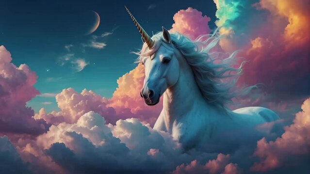 beautiful fantasy unicorn