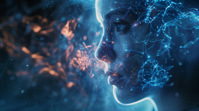 Innovative brain computer interface technology connecting human 