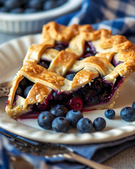 Blueberry pie 