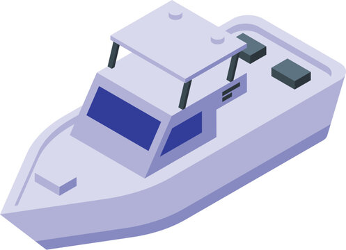 recommend clip art: Fisherman expedition icon isometric vector. Seaport maritime ship. Fishery harbor vessel
