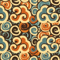 Fototapeta premium seamless chinese pattern
