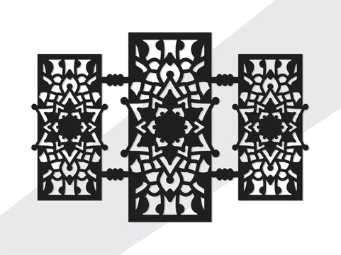 Laser Cut Wall art Mandala Panels Wall Decor