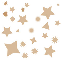 Obraz premium Set of vector starburst, sunburst badges. Nine different color. Simple flat style Vintage labels. Design elements. Colored stickers. A collection of different types and colors icon. eps 10