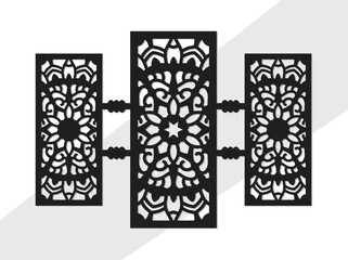 Laser Cut Wall art Mandala Panels Wall Decor
