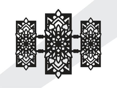 Laser Cut Wall art Mandala Panels Wall Decor