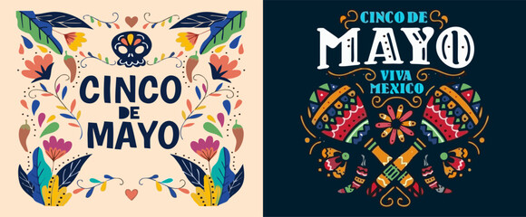 Premium Vector Illustration | Cinco de Mayo Celebration