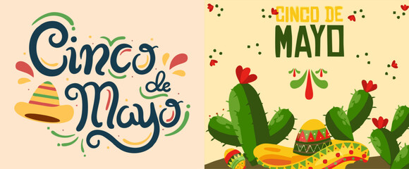 Premium Vector Illustration | Cinco de Mayo Celebration