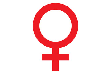 Fototapeta premium Female vector symbol