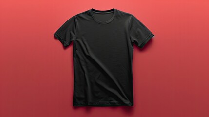 black tshirt mockup  