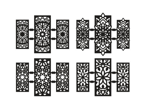 Laser Cut Wall art Mandala Panels Wall Decor
