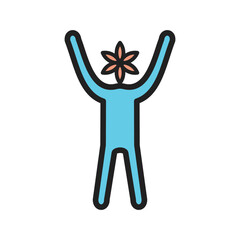 Personality Traits Line Filled Icons