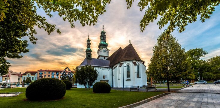 Church of Saint Elizabeth in Zvolen, Slovakia.