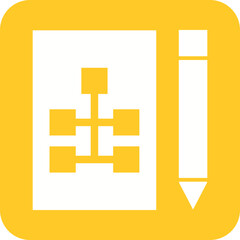 Obraz premium Web Filled Round Corner Icons