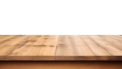 wooden table top Brown, wood, empty wooden table top, wooden, desk displaying products, light, wooden desk top,The background is transparent.