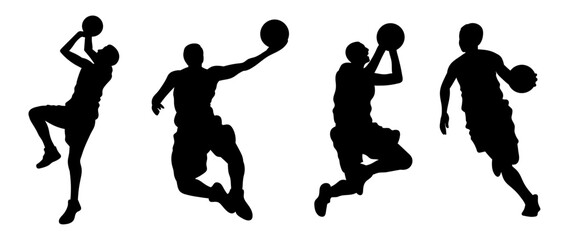 basketball player silhouette