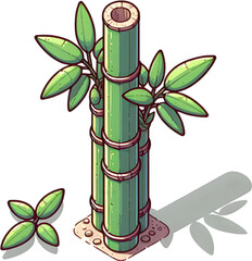 bamboo - 대나무. Generative AI