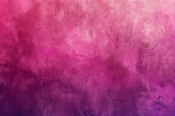 Rich magenta color gradient background with subtle grunge texture, vibrant abstract design - obrazy, fototapety, plakaty