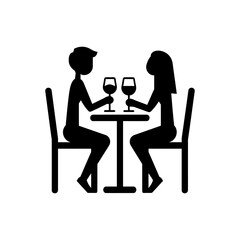 Couple Dining Icon