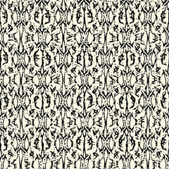 Monochrome Abstract Graphic Textured Pattern