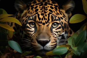 Jaguar Guardian of the Forest., generative IA