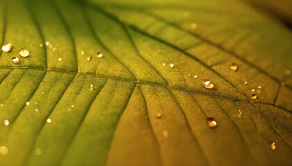 Extreme closeup of leaf veins background 