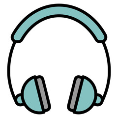 Ear Muffs Design Elements Icons
