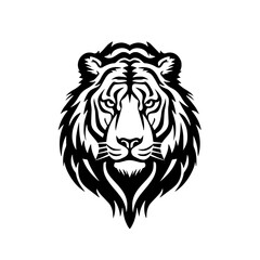 lion head vector