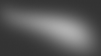Fundo de textura granulada escura cinza branco brilhante cor abstrata gradiente forma cometa cinza pano de fundo design de banner grunge - obrazy, fototapety, plakaty