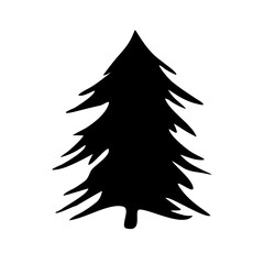 Fir Tree Silhouette 