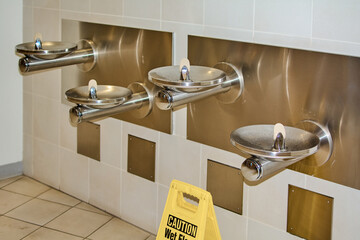 Safety alert near water sources