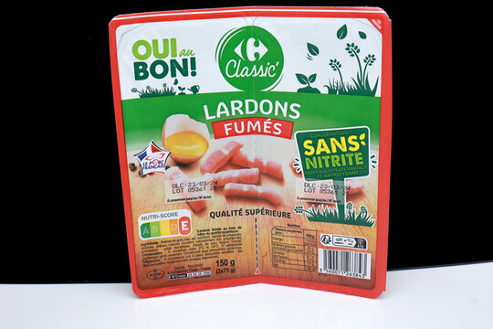 lardons fum&eacute;s de chez Carrefour