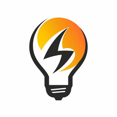 Logo for an electrical goods store on a white background


