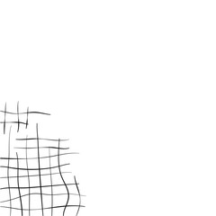 Abstract Grid Line Corner Border