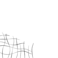 Abstract Grid Line Corner Border