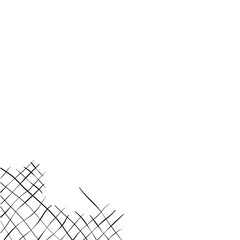 Abstract Grid Line Corner Border