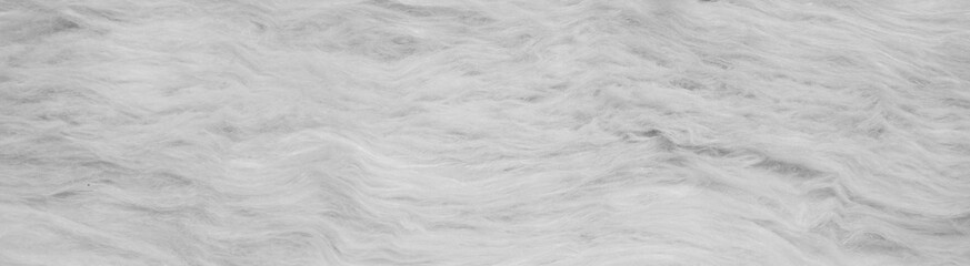 white mineral wool with a visible texture