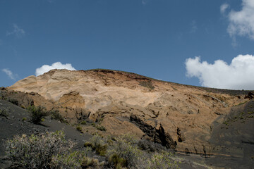 Volcán hidromagmático ya inactivo. Malargüe, Mendoza, Argentina. 