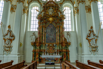 Fototapeta na wymiar Church Interior