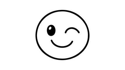 Smiling face with smiling eyes emoticon line icon, outline vector sign, linear style pictogram isolated on white. Emoji smiley symbol, logo illustration. Editable stroke