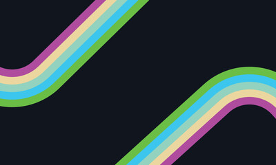 colorful lines abstract background 