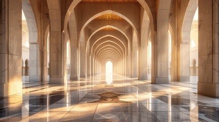 Obraz premium Islamic wallpaper background, Ramadan background, Eid al-Adha.