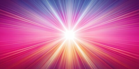 Obraz premium Pink and White Gradient with Radiant Fusion Background
