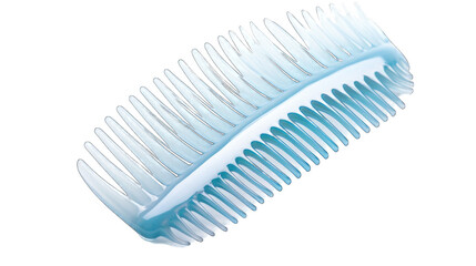 High quality , hair comb with light blue colour png