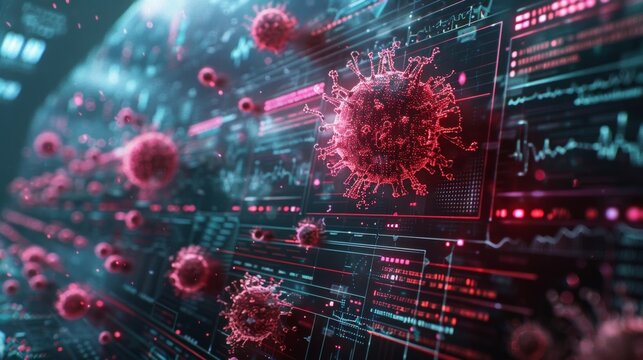 The computer screen displayed a warning about a potential cyber threat, prompting the antivirus software to swiftly identify and eliminate the malware.